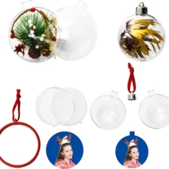 6Pcs DIY Christmas Photo Ornaments -Christmas Decorations Store DIY Christmas Photo Ornaments 6 Pcs 6 result 600x562 1