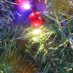 50 Multicolor LED Lights Prelit DIY Mini Christmas Tree 24in -Christmas Decorations Store DIY Prelit Tabletop Mini Christmas 24in 3 result 600x600 1