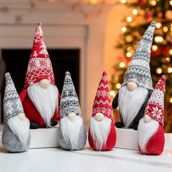 6Pcs Gnome Family Set 3 6Pcs Gnome Family Set