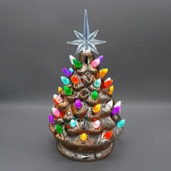 9.25in Prelit Gold Ceramic Tabletop Christmas Tree -Christmas Decorations Store Gold Ceramic Christmas Tree 9in 4 result 600x600 1