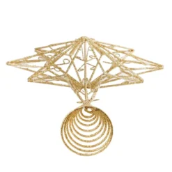 Gold Eight-point Star Tree Topper, Warm White -Christmas Decorations Store Gold Eight point Star Tree Topper Warm White 5 result 600x600 1