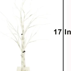 24 LED Centerpiece Tabletop Bonsai Tree 24in -Christmas Decorations Store LED Birch Tree with 24 Warm White Lights 24in 6 result 600x706 1