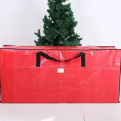 Large Red Christmas Tree Storage Bag 13 Large Red Christmas Tree Storage Bag -Christmas Decorations Store Large Red Christmas Tree Storage Bag 6 1 600x461 1