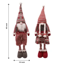 Long Leg Standing Gnome Couple(Knitting Style) 40in 12 Long Leg Standing Gnome Couple(Knitting Style) 40in -Christmas Decorations Store Long Leg Standing Gnome CoupleKnitting Style 40in 3 result 600x600 1