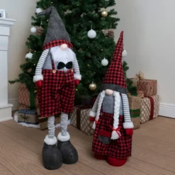 Long Leg Standing Gnome Couple(Red Buffalo) 40in -Christmas Decorations Store Long Leg Standing Gnome CoupleRed Buffalo 40in 5 result 600x600 1