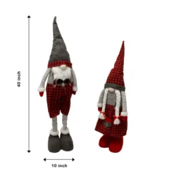 Long Leg Standing Gnome Couple(Red Buffalo) 40in -Christmas Decorations Store Long Leg Standing Gnome CoupleRed Buffalo 40in 6 result 600x600 1