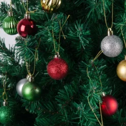 Luxury Shatterproof Multi-color Christmas Ball Ornaments Set -Christmas Decorations Store Luxury Shatterproof Multi color Christmas Ball Ornaments Set 5 result 600x600 1