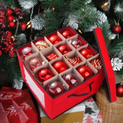 Oxford Christmas Ornament Storage Box -Christmas Decorations Store Oxford Christmas Ornament Storage Box 5 1 600x600 1