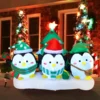 6ft Penguin Christmas Gathering Inflatable -Christmas Decorations Store Penguin Christmas Gathering Inflatable 1 result 600x600 1