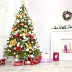 Prelit Christmas Tree With Decoration Kit 6ft