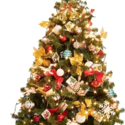 Prelit Christmas Tree With Decoration Kit 6ft 10 Prelit Christmas Tree With Decoration Kit 6ft -Christmas Decorations Store Prelit Christmas Tree with Decoration Kit 6ft 2 600x997 1