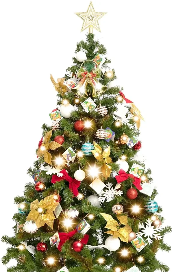 Prelit Christmas Tree With Decoration Kit 6ft 4 Prelit Christmas Tree With Decoration Kit 6ft - Image 2
