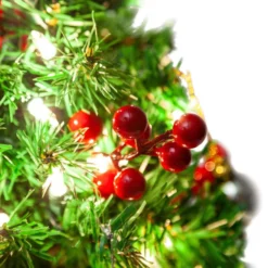 Mini Artificial Tabletop Christmas Tree Kit 23in 10 Mini Artificial Tabletop Christmas Tree Kit 23in -Christmas Decorations Store Prelit Table top Christmas tree with DIY Kits Red 23in 3 result 600x600 1