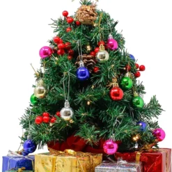 Prelit Tabletop Mini Artificial Christmas Tree 24in -Christmas Decorations Store Prelit Tabletop Christmas Tree 24in 3 result 600x878 1