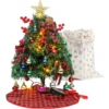 50 LED Pre Lit Artificial Mini Christmas Tree 24in -Christmas Decorations Store Prelit Tabletop Christmas Tree with Tree Skirt and Decoration Kits 24in 1 result 600x600 1