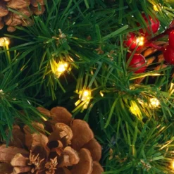 Prelit Tabletop Christmas Tree With Warm White Light 22in -Christmas Decorations Store Prelit Tabletop Christmas Tree with Warm White Light 22in 1 600x600 1