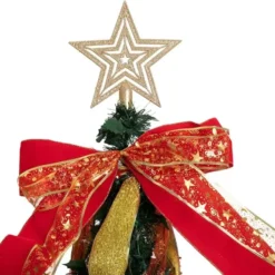 6ft Push Bubble Up Christmas Tree With Lights And Decorations -Christmas Decorations Store Pull Up Christmas Tree with Accessories 6ft 1 600x576 1