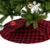 Buffalo Plaid Christmas Tree Skirt Red And Black 36in -Christmas Decorations Store Red Buffalo Plaid Christmas Tree Skirt 36in 2 result 600x400 1