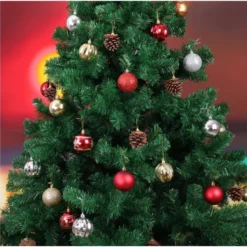 36pcs Collectible Christmas Ornaments Set -Christmas Decorations Store Red Gold amp Silver 2.5 Ball Ornaments 36 pack 4 result 600x595 1
