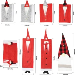 9pcs Gnome Christmas Refrigerator Door Handle Covers -Christmas Decorations Store Refrigerator Handle Covers Gnome 9 Pack 3 result 600x619 1