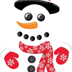 Snowman Handle Covers And Magnets Kitchen Christmas Decor -Christmas Decorations Store Refrigerator Magnets amp 3 Handle Covers Snowman 3 result 600x962 1