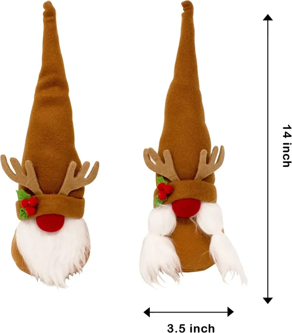 Reindeer Couple Gnome 4 Reindeer Couple Gnome - Image 2