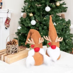 Reindeer Couple Gnome 10 Reindeer Couple Gnome -Christmas Decorations Store Reindeer Couple Gnome 3 result 600x600 1