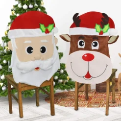 Santa & Dear Decorative Dining Room Chair Covers