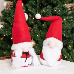 Santa Couple Gnome -Christmas Decorations Store Santa Couple Gnome 4 result 600x600 1