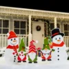 5pcs Snowman And Gnomes Christmas Yard Signs Decor -Christmas Decorations Store Snowman and Gnome Yard Signs 5 Pack 1 result scaled 600x401 1