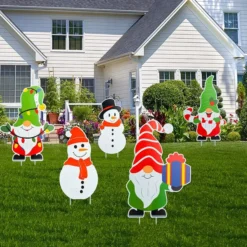 5pcs Snowman And Gnomes Christmas Yard Signs Decor 10 5pcs Snowman And Gnomes Christmas Yard Signs Decor -Christmas Decorations Store Snowman and Gnome Yard Signs 5 Pack 3 result 600x600 1