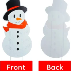 5pcs Snowman And Gnomes Christmas Yard Signs Decor 11 5pcs Snowman And Gnomes Christmas Yard Signs Decor -Christmas Decorations Store Snowman and Gnome Yard Signs 5 Pack 4 result 600x634 1