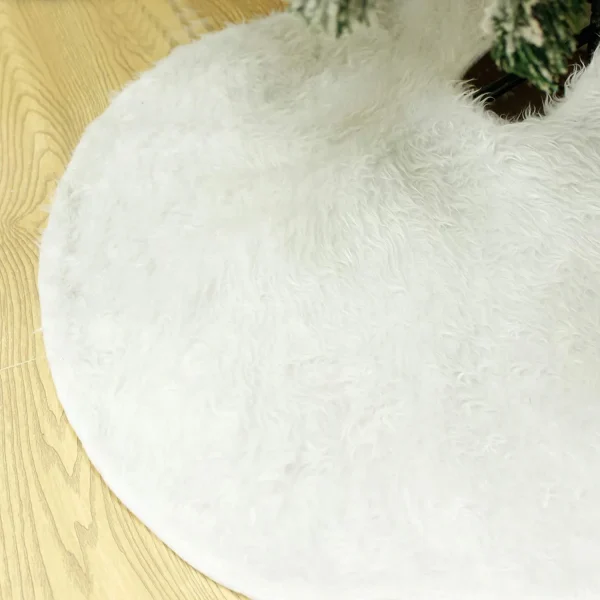 Soft Classic Faux Christmas Tree Skirt 36in 5 Soft Classic Faux Christmas Tree Skirt 36in - Image 3