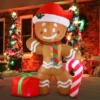 8ft Christmas Inflatable Gingerbread Man Yard Décor 1 8ft Christmas Inflatable Gingerbread Man Yard Décor -Christmas Decorations Store ginger 1 83f60524 8973 4271 8984 a1652e2d52cb 600x600 1